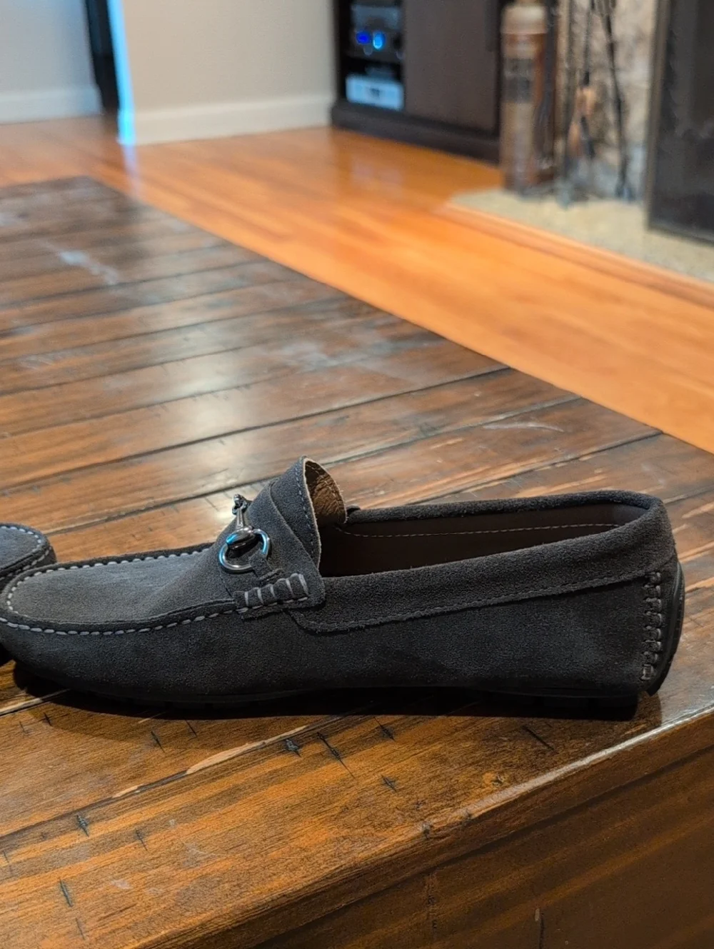 To Boot New York Suede Bit Driving Loafers Hart Horsebit